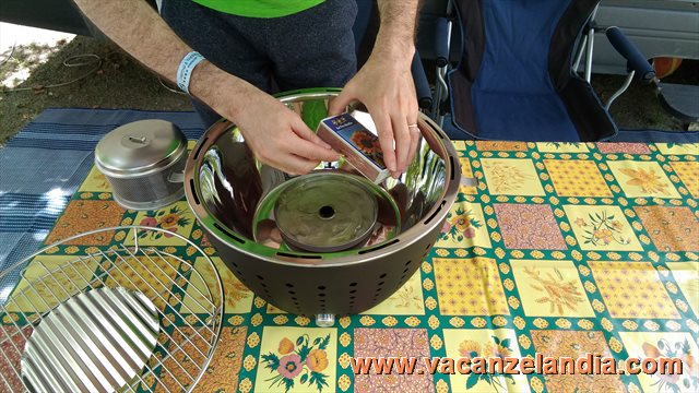Mini Griglia Portatile A Carbone In Acciaio Inox – Pieghevole E Smontabile Per Barbecue Da Campeggio, Tavolo, Picnic – Per 1-2 Persone
